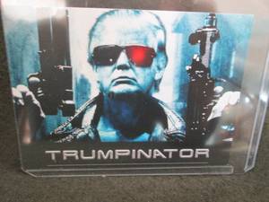 lot 156 image: Rare Custom Donald Trump Card...