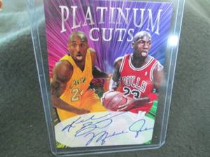 lot 162 image: Rare Custom Kobe BryantMichael Jor...