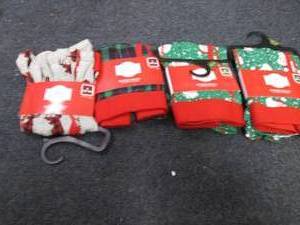 lot 65 image: 2 Small, 2- XL Holiday Boxer Briefs...