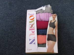 lot 75 image: 6 pr 3XL Joyspun Panties...
