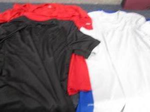 lot 89 image: 4- Boys 14-16 Athletic Shirts...