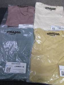 lot 97 image: 4 Mens Goodthreads Short Sleeved C...