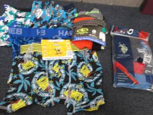 lot 182 image: Boys Briefs 10-12, 1 pk 12-14...