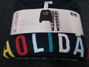 lot 189 image: Mens 3XL Holiday PJs...