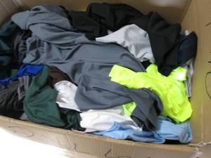 lot 192 image: XL Box of Assorted Sized Clothing...