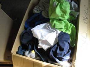 lot 193 image: XL Box of Assorted Sized Mens Dress...