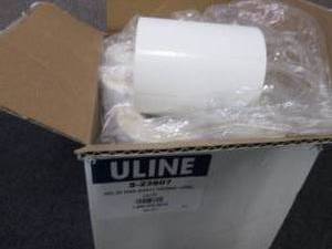 lot 224 image: Case of Uline Desktop Direct Therma...