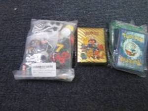 lot 264 image: Pokemon Cards, Shoe Charms...