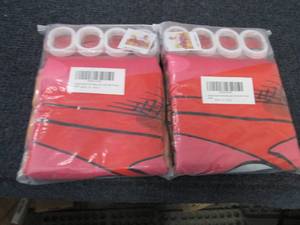 lot 285 image: 2 Autumn Farm Truck Shower Curtains...