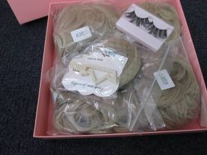 lot 291 image: Messy Bun Hair Pieces...