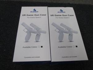 lot 292 image: 2- 2pks Gun Cases for VR Quest 2...