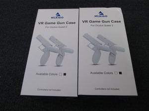 lot 293 image: 2- 2pks Gun Cases for VR Quest 2...