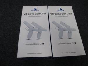 lot 303 image: 2- 2pks Gun Cases for VR Quest 2...