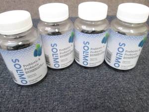 lot 317 image: 4- 50 ct PrebioticsProbiotics Gumm...