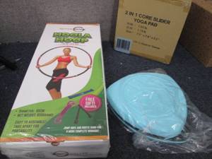 lot 326 image: Hoola Hoop , 2 in 1 Core Slider Yog...