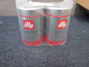 lot 338 image: 2- 8.8 oz illy Blend Ground Coffee ...