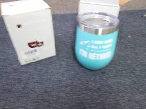 lot 345 image: 2 Stainless Retirement Wine Gift Tu...
