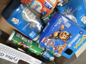lot 392 image: Flat of Assorted Food Products-some...