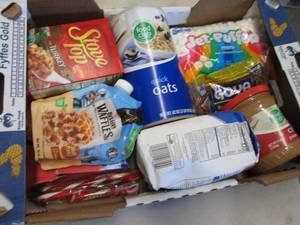 lot 393 image: Flat of Assorted Food Products-some...