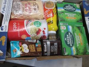 lot 394 image: Flat of Assorted Food Products-some...
