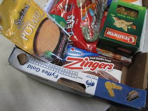 lot 395 image: Flat of Assorted Food Products-some...