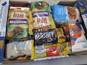 lot 396 image: Flat of Assorted Food Products-some...