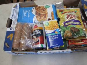 lot 405 image: Flat of Assorted Food Products-some...