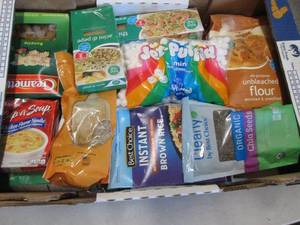 lot 412 image: Flat of Assorted Food Products-some...
