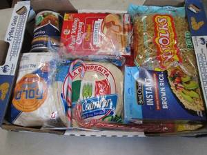lot 413 image: Flat of Assorted Food Products-some...