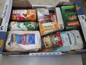 lot 415 image: Flat of Assorted Food Products-some...