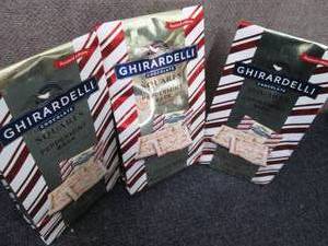 lot 428 image: 3- 7.9 oz Bags Ghirardelli Chocolat...