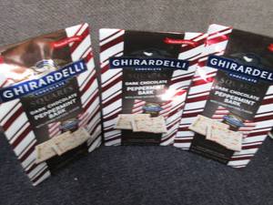 lot 431 image: 3- 7.9 oz Bags Ghirardelli Dark Cho...