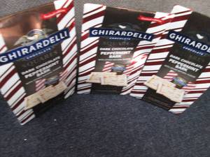 lot 434 image: 3- 7.9 oz Bags Ghirardelli Dark Cho...
