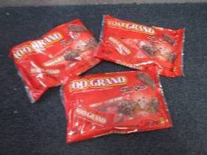 lot 436 image: 3-10 oz Bags 100 Grand Fun Size Can...