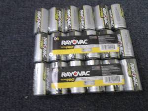 lot 461 image: 18- Rayovac UltraPro D Batteries ...