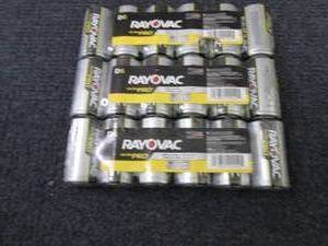 lot 464 image: 18- Rayovac UltraPro D Batteries ...