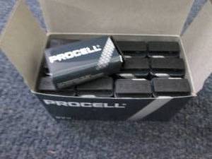 lot 467 image: Duracell Procell Alkaline Batteries...