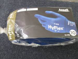 lot 477 image: Ansell Glove Hyflex 11-818 Indust S...