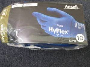 lot 479 image: Ansell Glove Hyflex 11-818 Indust S...