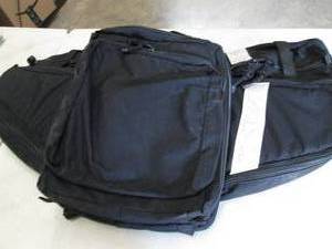 lot 485 image: Curaplex 3 pc Bike Saddle Bags with...