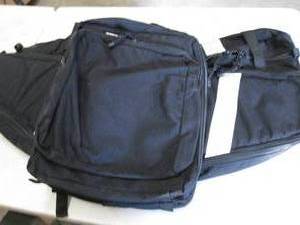 lot 487 image: Curaplex 3 pc Bike Saddle Bags with...