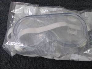 lot 491 image: Case of 100 pr Safety Goggles...