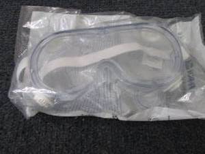 lot 495 image: Case of 100 pr Safety Goggles...