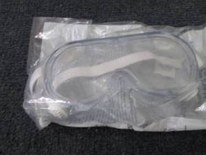 lot 496 image: Case of 100 pr Safety Goggles...