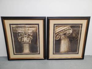 Bronze Capital I And II Artwork