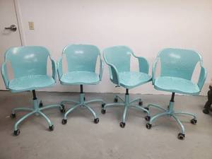 Set Of Four IKEA Roberget Chairs