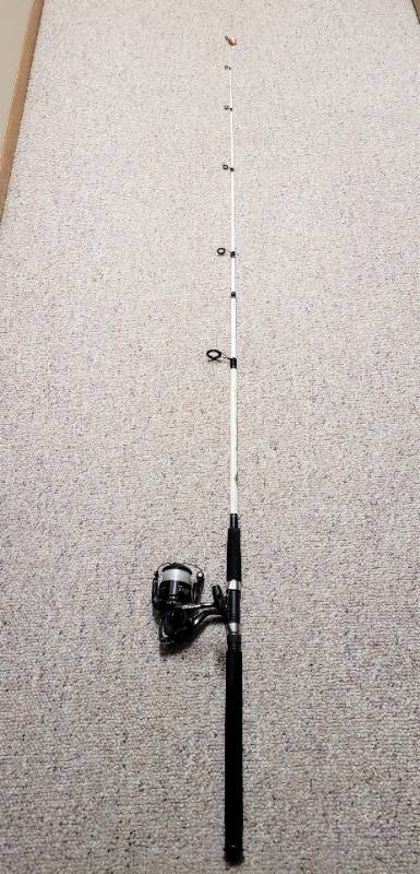 Shakespeare Tiger 7' Spinning Rod and Reel Combo Set, Apple Valley Spring  Treasures
