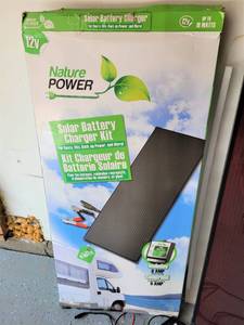 Nature Power 18-Watt Solar Powered 12-Volt Battery Charger Kit With 8-Amp Charger Controller