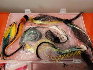 Fly Fishing Kit With Multiple Lurers and Case
