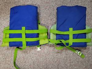 Pair of Kids Life Jackets